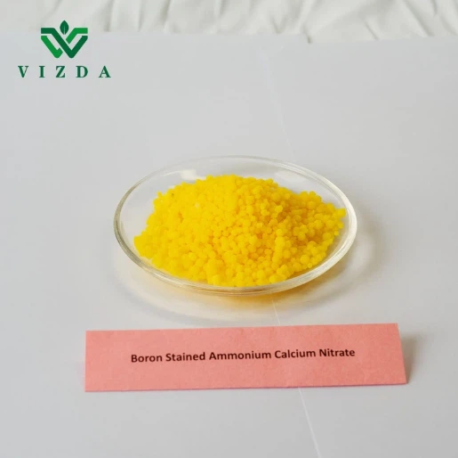 Boron Stained Calcium Ammonium Nitrate Fertilizer