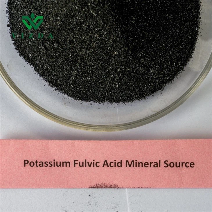 Fulvate Fertilizer Mineral Source Potassium Fulvate Powder